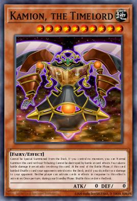 Card Image: Kamion, the Timelord