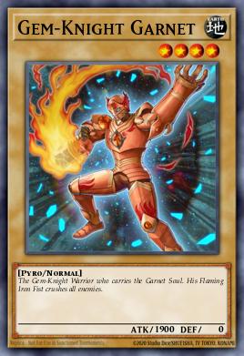 Card Image: Gem-Knight Garnet