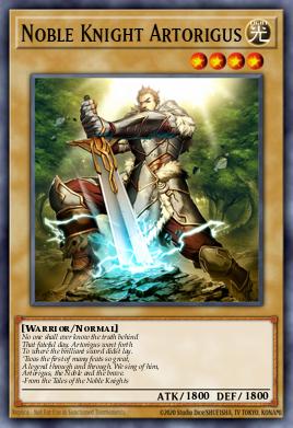 Card Image: Noble Knight Artorigus