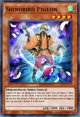 Card Image: Shinobird Pigeon