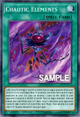 Card Image: Chaotic Elements