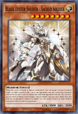 Card Image: Black Luster Soldier - Sacred Soldier