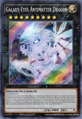 Card Image: Galaxy-Eyes Antimatter Dragon