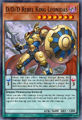 Card Image: D/D/D Rebel King Leonidas