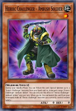 Card Image: Heroic Challenger - Ambush Soldier