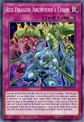 Card Image: Red Dragon Archfiend's Chain