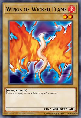 Card Image: Wings of Wicked Flame
