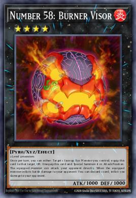Card Image: Number 58: Burner Visor