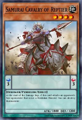 Card Image: Samurai Cavalry of Reptier
