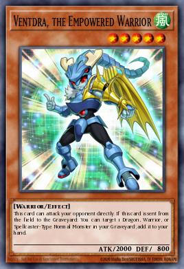 Card Image: Ventdra, the Empowered Warrior