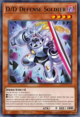 Card Image: D/D Defense Soldier