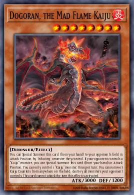 Card Image: Dogoran, the Mad Flame Kaiju