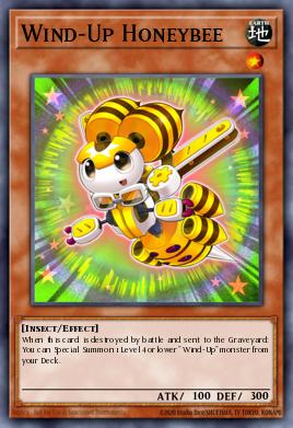 Card Image: Wind-Up Honeybee