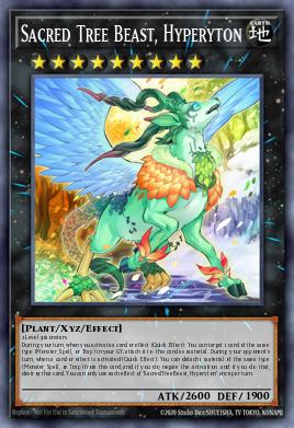 Card Image: Sacred Tree Beast, Hyperyton