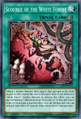 Card Image: Scourge of the White Forest