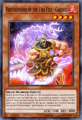 Card Image: Brotherhood of the Fire Fist - Caribou