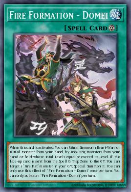 Card Image: Fire Formation - Domei