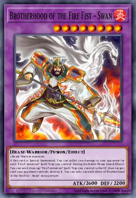 Card Image: Brotherhood of the Fire Fist - Swan