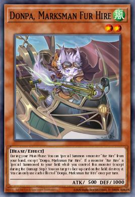 Card Image: Donpa, Marksman Fur Hire