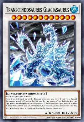 Card Image: Transcendosaurus Glaciasaurus