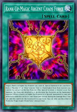 Card Image: Rank-Up-Magic Argent Chaos Force