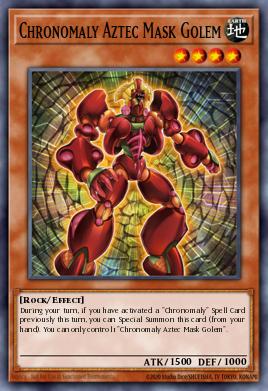 Card Image: Chronomaly Aztec Mask Golem
