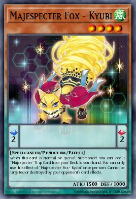 Card Image: Majespecter Fox - Kyubi