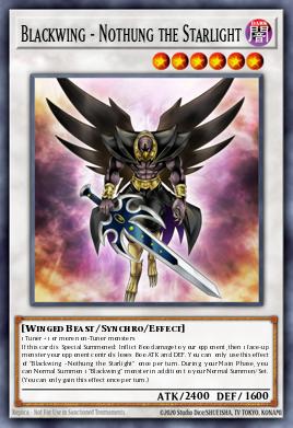 Card Image: Blackwing - Nothung the Starlight