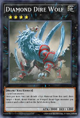 Card Image: Diamond Dire Wolf