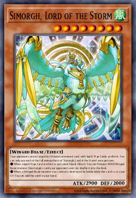 Card Image: Simorgh, Lord of the Storm