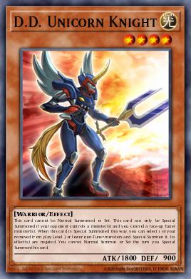 Card Image: D.D. Unicorn Knight