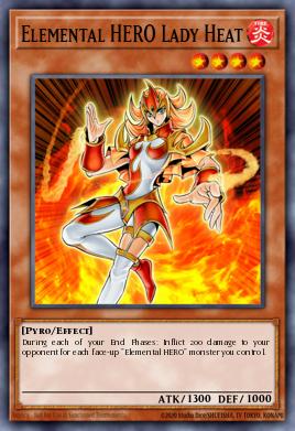Card Image: Elemental HERO Lady Heat