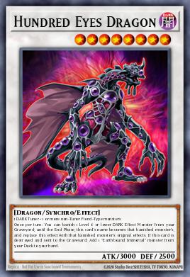 Card Image: Hundred Eyes Dragon