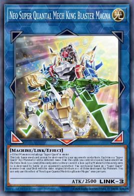 Card Image: Neo Super Quantal Mech King Blaster Magna