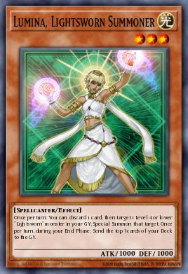 Card Image: Lumina, Lightsworn Summoner