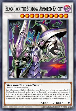 Card Image: Black Jack the Shadow-Armored Knight