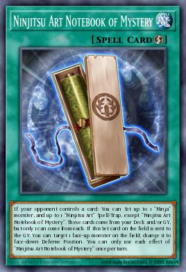 Card Image: Ninjitsu Art Notebook of Mystery