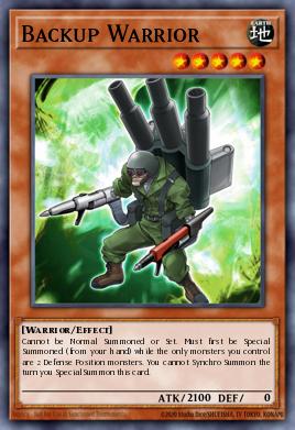 Card Image: Backup Warrior