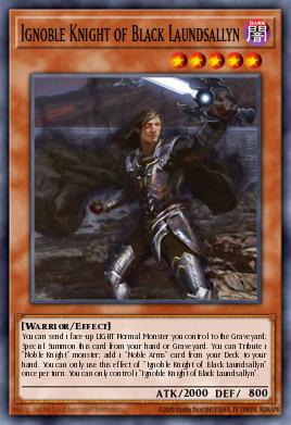 Card Image: Ignoble Knight of Black Laundsallyn