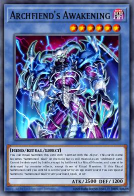 Card Image: Archfiend's Awakening