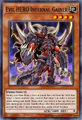 Card Image: Evil HERO Infernal Gainer