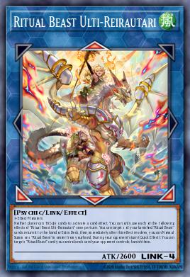 Card Image: Ritual Beast Ulti-Reirautari