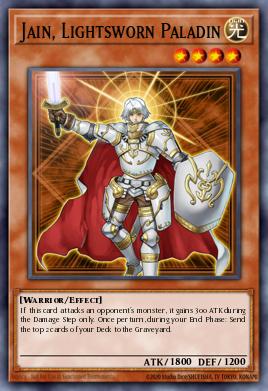 Card Image: Jain, Lightsworn Paladin