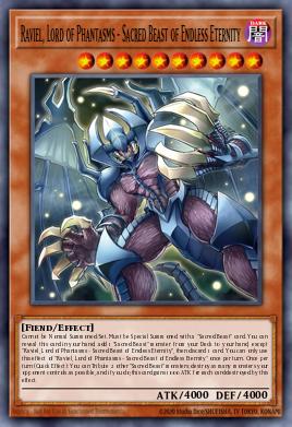 Card Image: Raviel, Lord of Phantasms - Sacred Beast of Endless Eternity