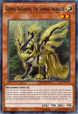 Card Image: Gizmek Naganaki, the Sunrise Signaler