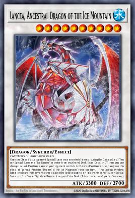 Card Image: Lancea, Ancestral Dragon of the Ice Mountain