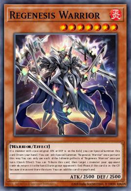 Card Image: Regenesis Warrior
