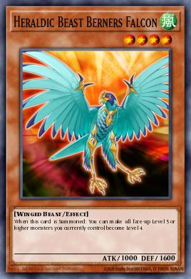 Card Image: Heraldic Beast Berners Falcon