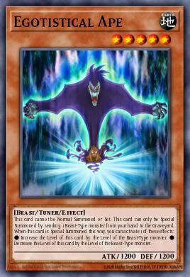 Card Image: Egotistical Ape