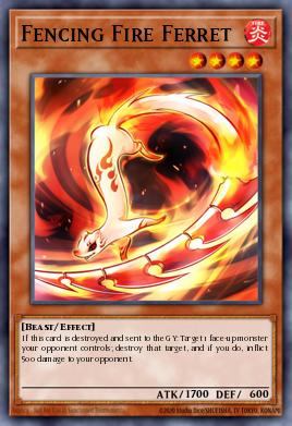 Card Image: Fencing Fire Ferret